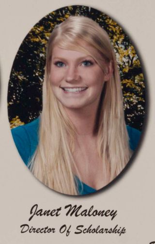 Epsilon Chi Chapter Composite Detail, Janet Maloney, 2005-2006