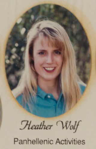 Epsilon Chi Chapter Composite Detail, Heather Wolf, 1990-1991