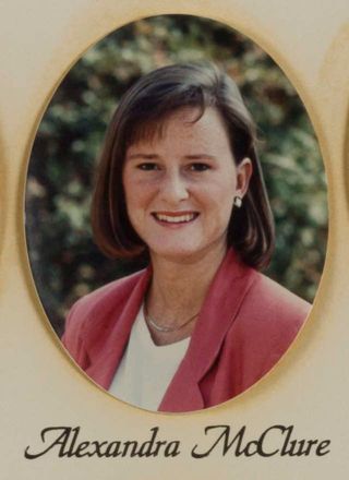 Epsilon Chi Chapter Composite Detail, Alexandra McClure, 1990-1991