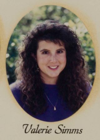 Epsilon Chi Chapter Composite Detail, Valerie Simms, 1990-1991