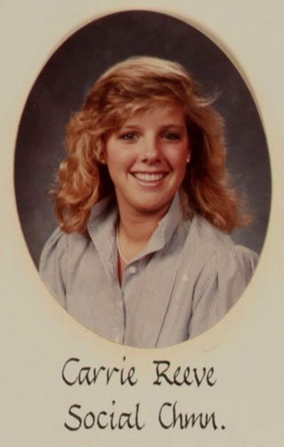 Epsilon Chi Chapter Composite Detail, Carrie Reeve, 1983-1984