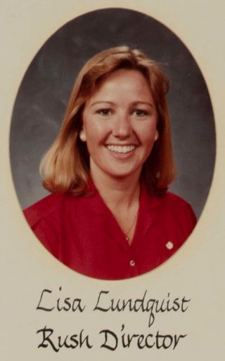 Epsilon Chi Chapter Composite Detail, Lisa Lundquist, 1983-1984