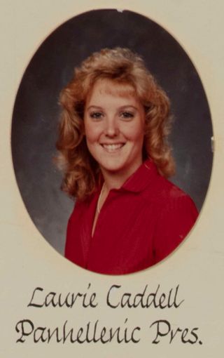 Epsilon Chi Chapter Composite Detail, Laurie Caddell, 1983-1984