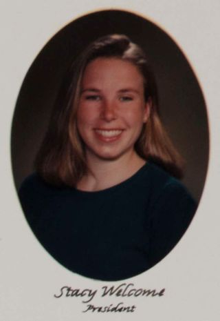 Epsilon Chi Chapter Composite Detail, Stacy Welcome, 1993-1994