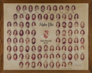 Delta Mu Chapter Composite Photograph 1, 1977-1978