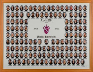Delta Mu Chapter Composite Photograph, 2019-2020