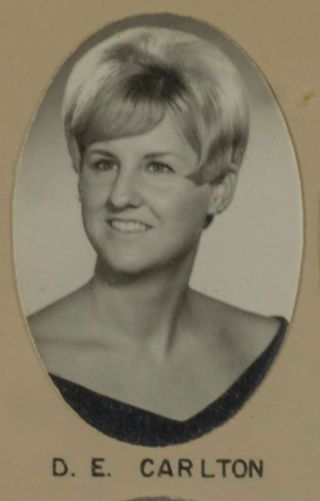 Delta Mu Chapter Composite Detail, D.E. Carlton, 1968