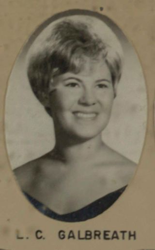 Delta Mu Chapter Composite Detail, L.C. Galbreath, 1968