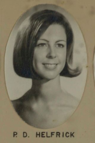 Delta Mu Chapter Composite Detail, P.D. Helfrick, 1968