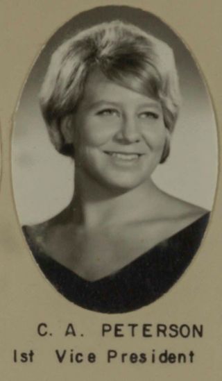 Delta Mu Chapter Composite Detail, C.A. Peterson, 1968