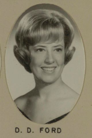 Delta Mu Chapter Composite Detail, D.D. Ford, 1968