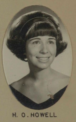 Delta Mu Chapter Composite Detail, H.O. Howell, 1968