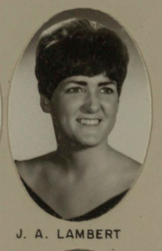 Delta Mu Chapter Composite Detail, J.A. Lambert, 1968