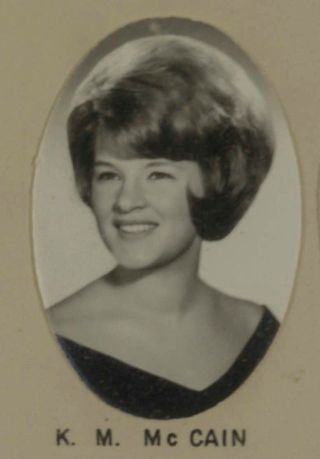 Delta Mu Chapter Composite Detail, K.M. McCain, 1968