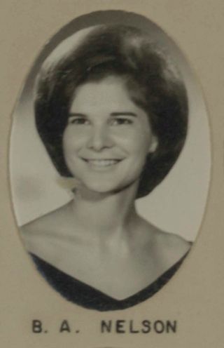 Delta Mu Chapter Composite Detail, B.A. Nelson, 1968