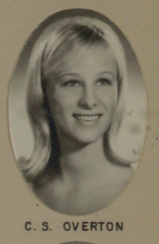 Delta Mu Chapter Composite Detail, C.S. Overton, 1968