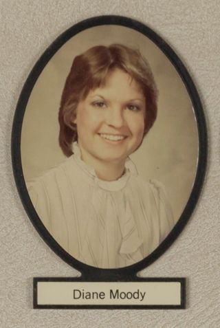 Delta Mu Chapter Composite Detail, Diane Moody, 1983-1984