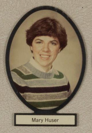 Delta Mu Chapter Composite Detail, Mary Huser, 1983-1984