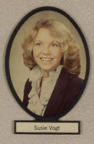 Delta Mu Chapter Composite Detail, Susie Vogt, 1983-1984