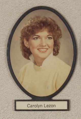 Delta Mu Chapter Composite Detail, Carolyn Lezon, 1983-1984