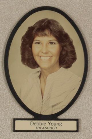 Delta Mu Chapter Composite Detail, Debbie Young, 1983-1984