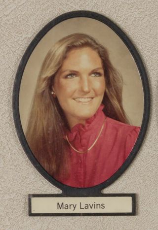 Delta Mu Chapter Composite Detail, Mary Lavins, 1983-1984