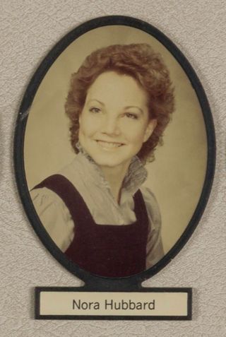 Delta Mu Chapter Composite Detail, Nora Hubbard, 1983-1984