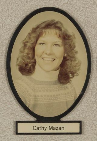 Delta Mu Chapter Composite Detail, Cathy Mazan, 1983-1984