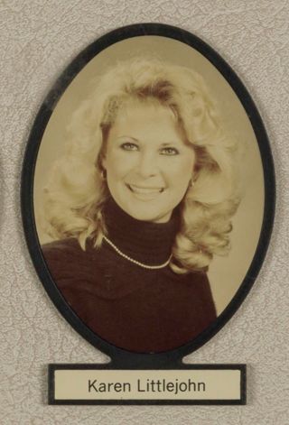 Delta Mu Chapter Composite Detail, Karen Littlejohn, 1983-1984