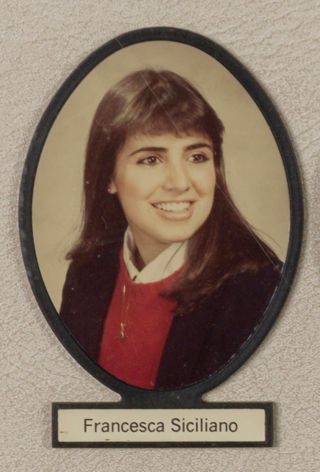 Delta Mu Chapter Composite Detail, Francesca Siciliano, 1983-1984