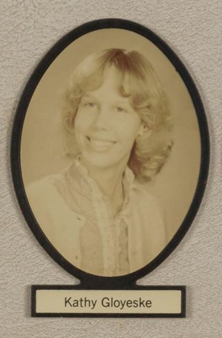 Delta Mu Chapter Composite Detail, Kathy Gloyeske, 1983-1984