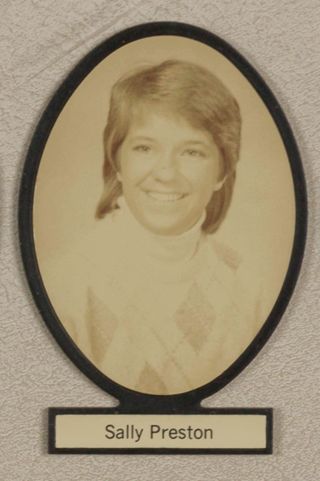 Delta Mu Chapter Composite Detail, Sally Preston, 1983-1984