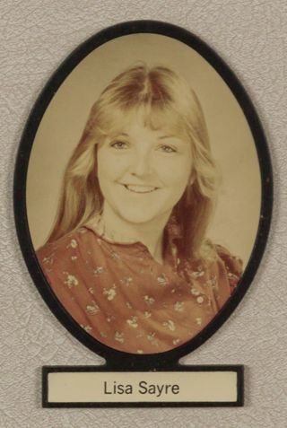 Delta Mu Chapter Composite Detail, Lisa Sayre, 1983-1984