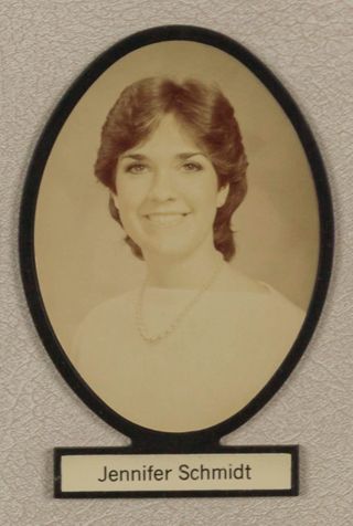 Delta Mu Chapter Composite Detail, Jennifer Schmidt, 1983-1984