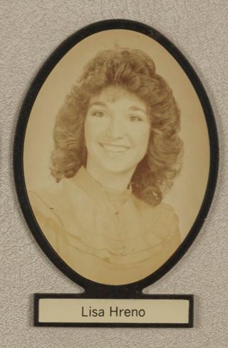 Delta Mu Chapter Composite Detail, Lisa Hreno, 1983-1984