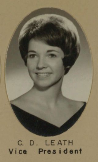Delta Mu Chapter Composite Detail, C.D. Leath, 1966