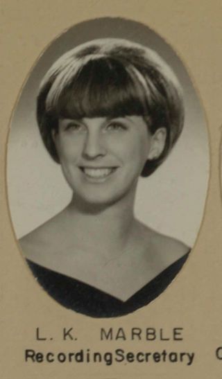 Delta Mu Chapter Composite Detail, L.K. Marble, 1966