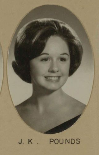 Delta Mu Chapter Composite Detail, J.K. Pounds, 1966