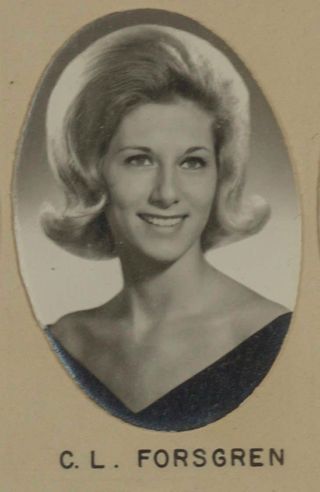Delta Mu Chapter Composite Detail, C.L. Forsgren, 1966