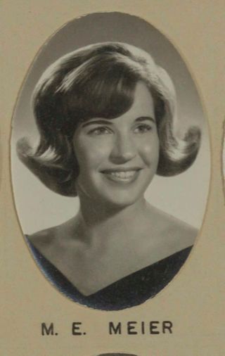 Delta Mu Chapter Composite Detail, M.E. Meier, 1966