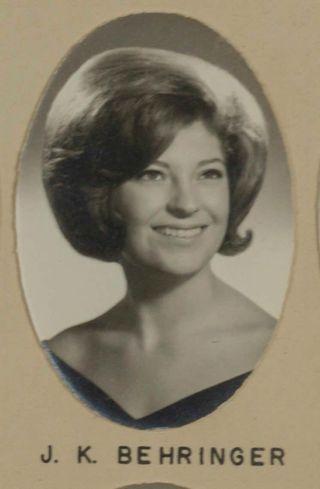 Delta Mu Chapter Composite Detail, J.K. Behringer, 1966