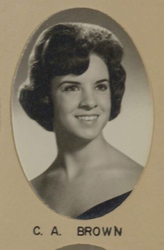 Delta Mu Chapter Composite Detail, C.A. Brown, 1966