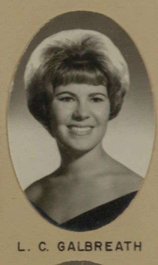 Delta Mu Chapter Composite Detail, L.C. Galbreath, 1966