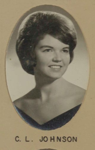 Delta Mu Chapter Composite Detail, C.L. Johnson, 1966