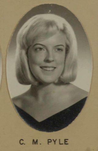 Delta Mu Chapter Composite Detail, C.M. Pyle, 1966