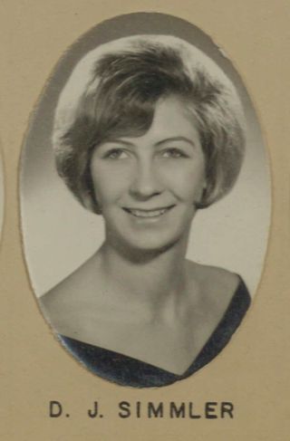 Delta Mu Chapter Composite Detail, D.J. Simmler, 1966