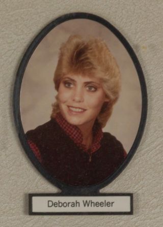 Delta Mu Chapter Composite Detail, Deborah Wheeler, 1984-1985