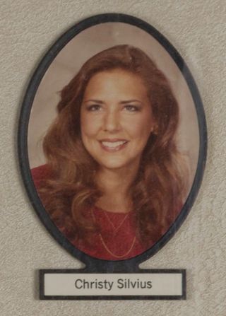 Delta Mu Chapter Composite Detail, Christy Silvius, 1984-1985