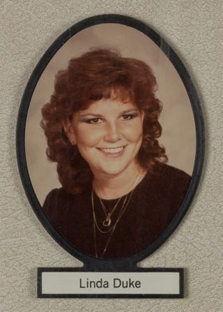 Delta Mu Chapter Composite Detail, Linda Duke, 1984-1985