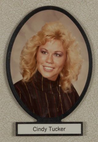 Delta Mu Chapter Composite Detail, Cindy Tucker, 1984-1985